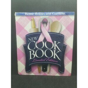BHG New Cook Book Limited Edition by Better Homes and Gardens Ring Bound Pink